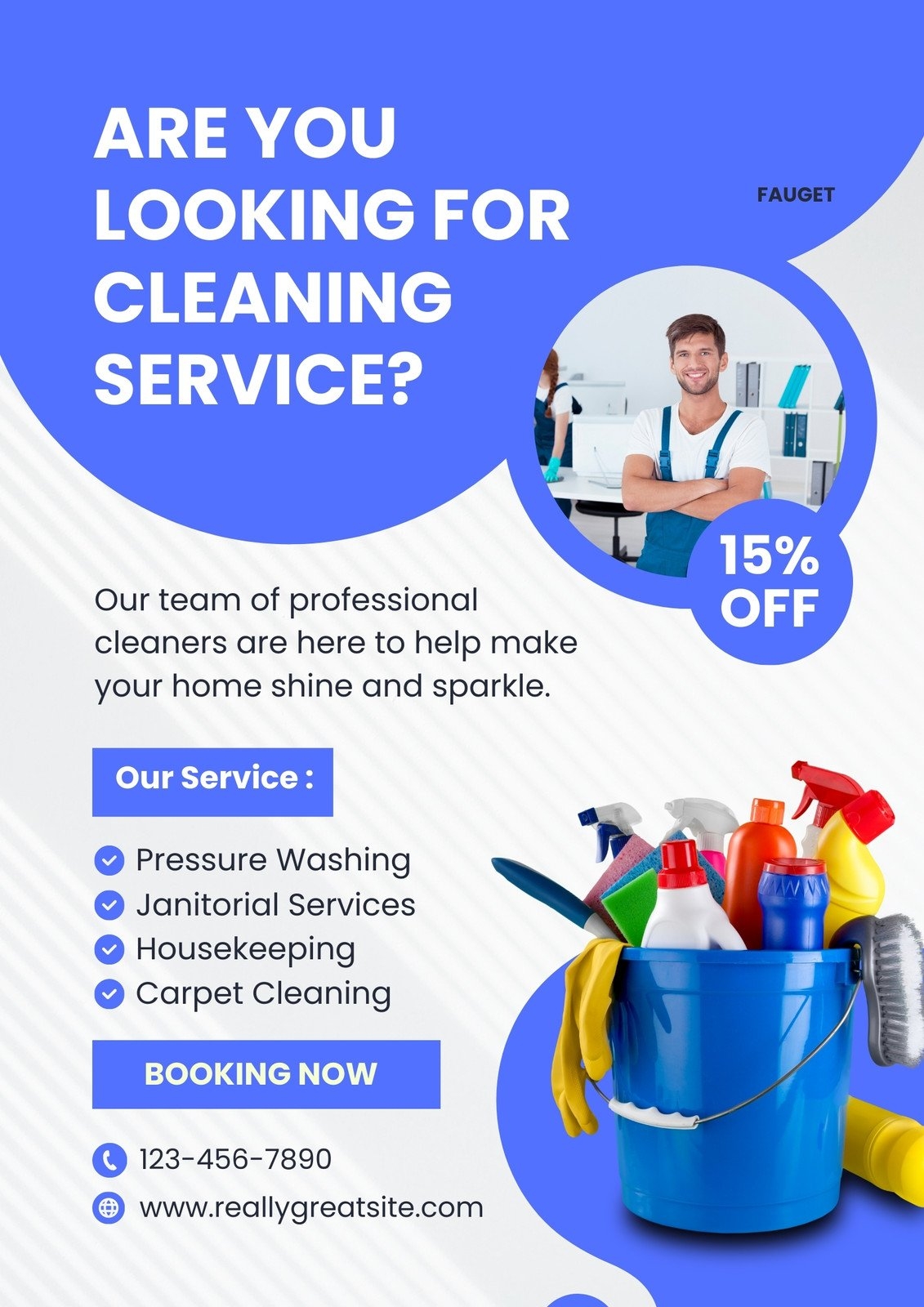 Free Printable Customizable Cleaning Flyer Templates Canva