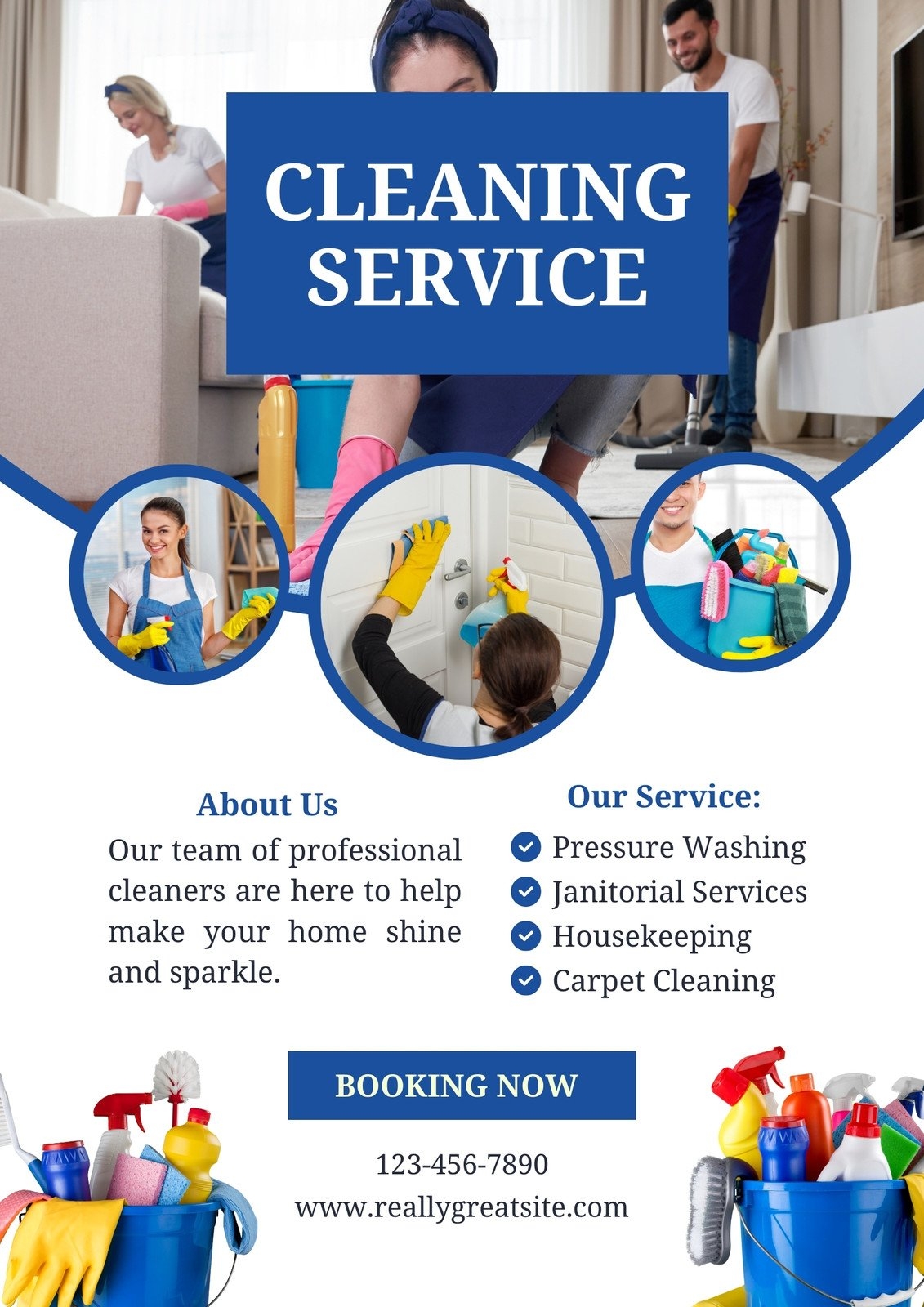 Free Printable Customizable Cleaning Flyer Templates Canva