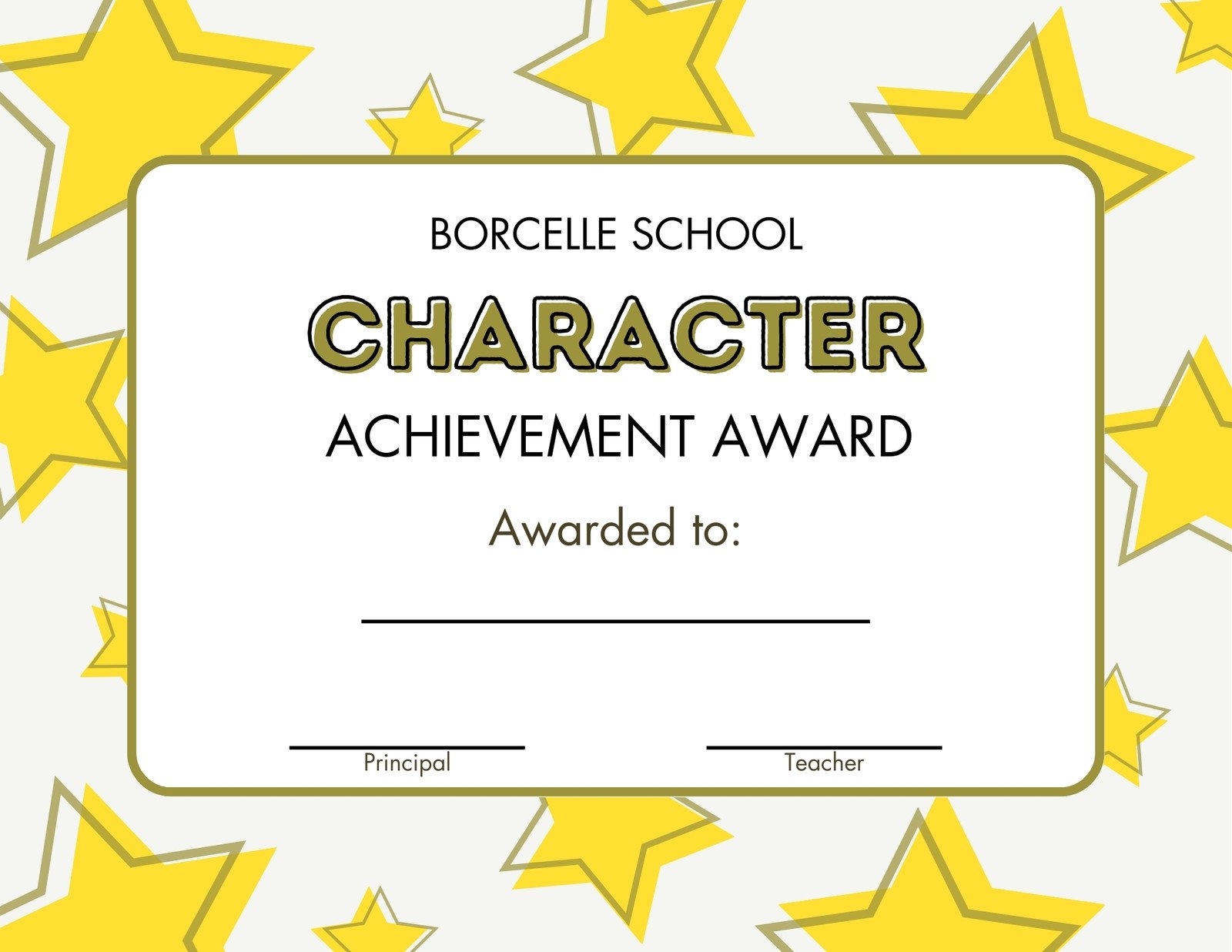 Free Printable Award Certificates