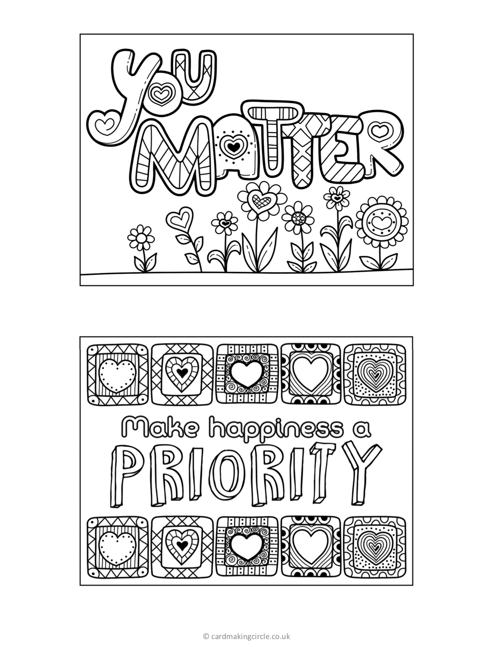 Free Card Making Downloads Printables