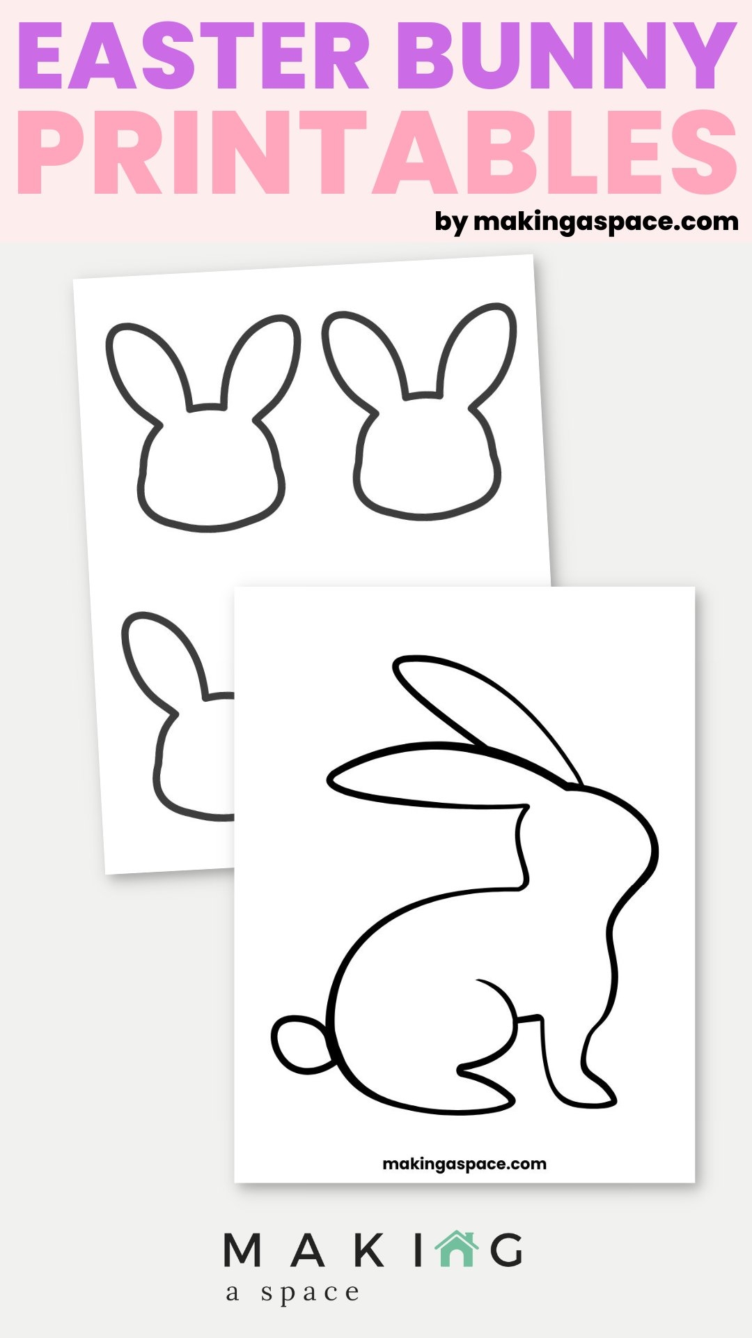 Free Printable Easter Bunny