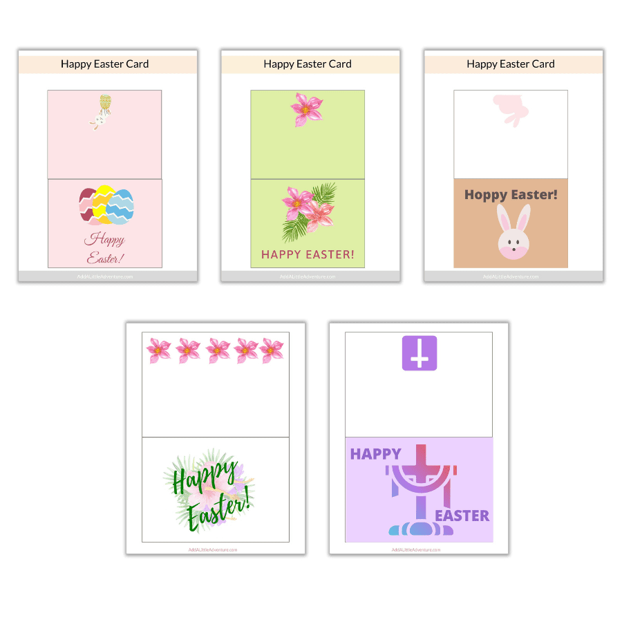 Free Printable Easter Cards Add A Little Adventure