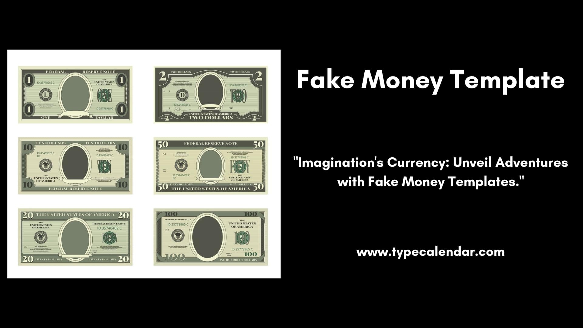 Free Printable Money