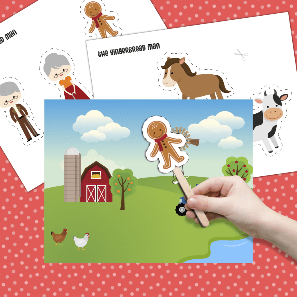 Free Printable Gingerbread Man Story Activity Big Family Blessings