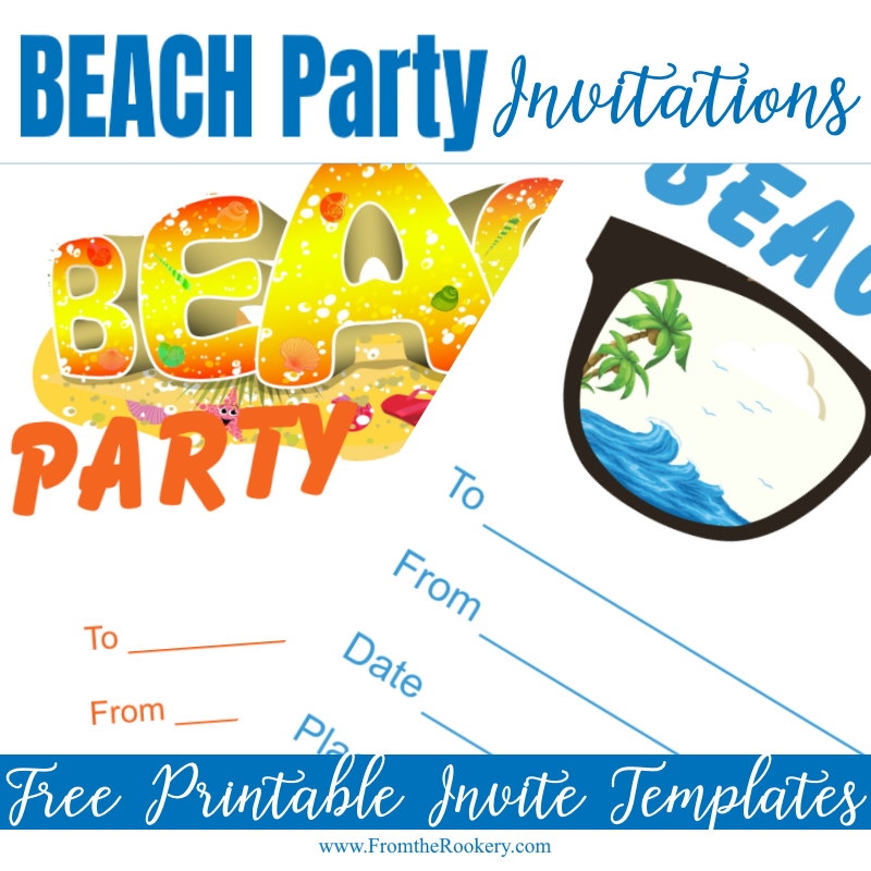 Free Printable Fall Party Invitations