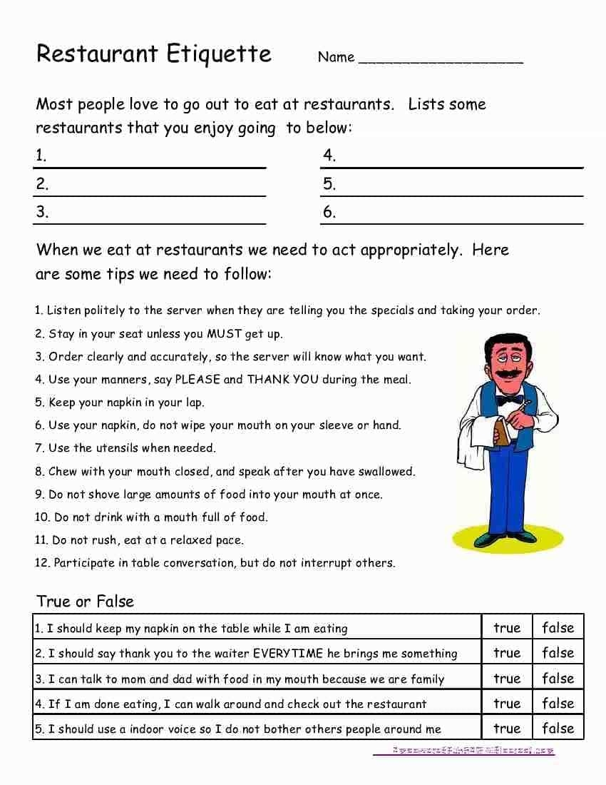 Free Printable Job Skills Worksheets For Special Needs Students CraftyPrintables