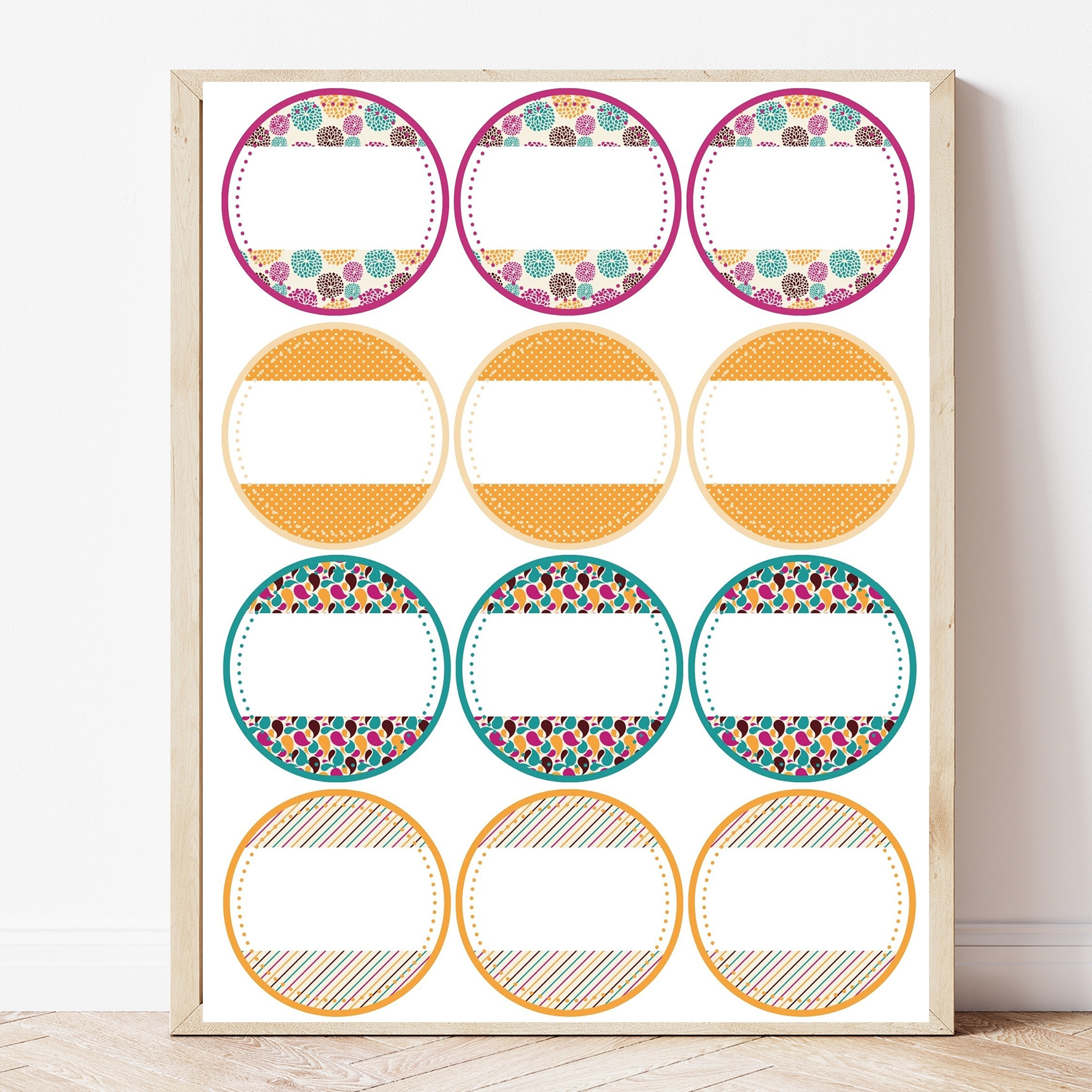 Free Printable Labels Sweet Pea