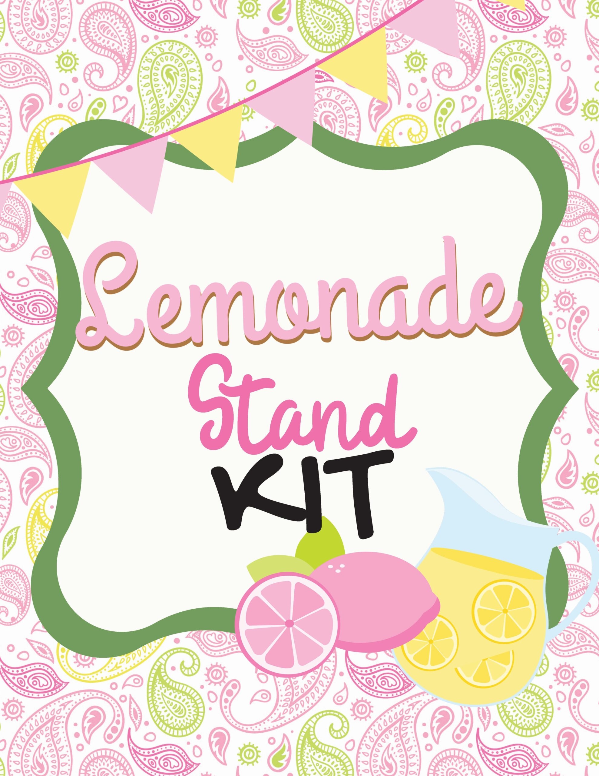 Free Printable Lemonade Stand Kit Start Your Own Business Today California Unpublished