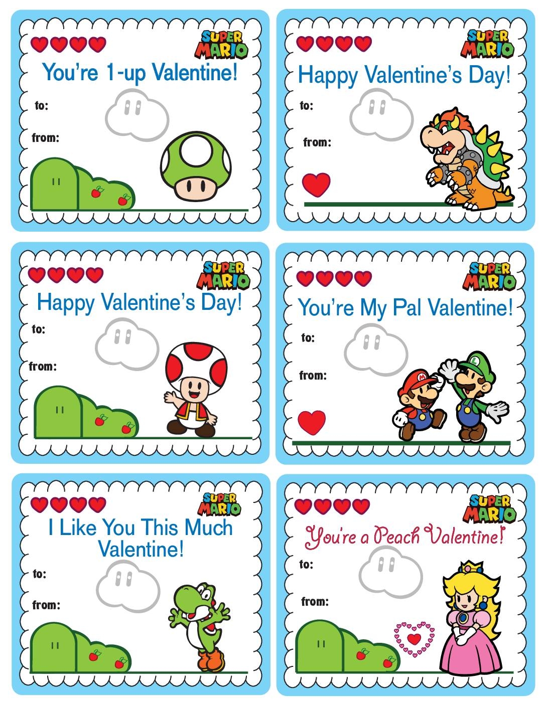 Free Mario Printables