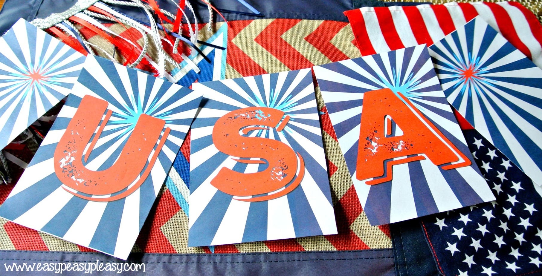 Free Printable Patriotic Party Pack Easy Peasy Pleasy