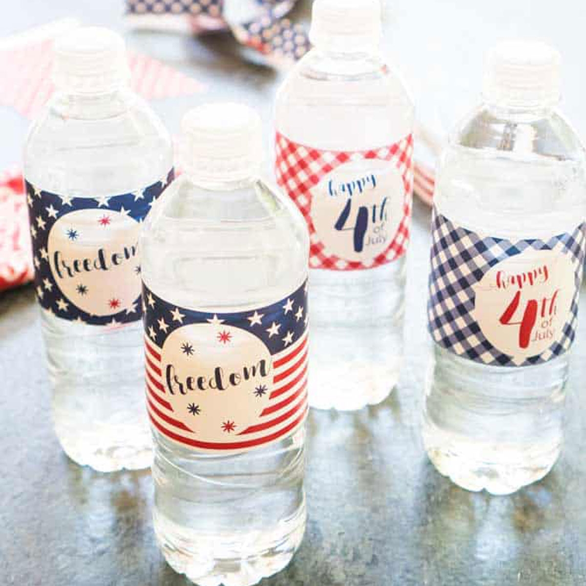 Free Printable Patriotic Labels