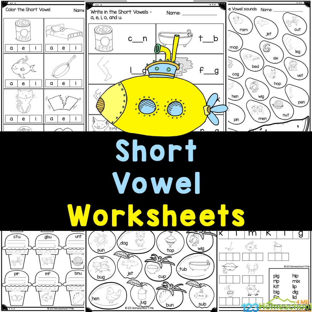 Short Vowel Stories Free Printable