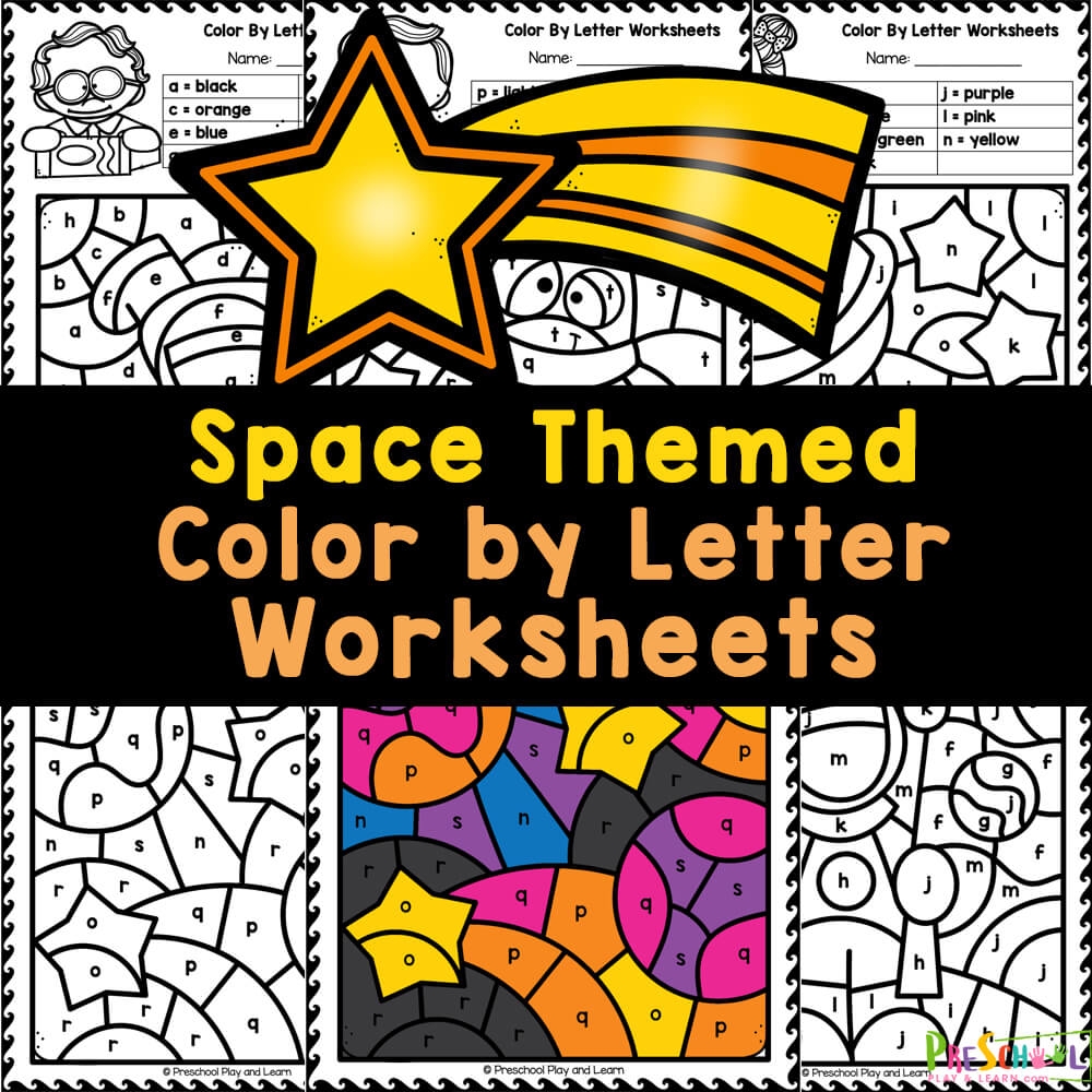 Color By Letter Free Printables