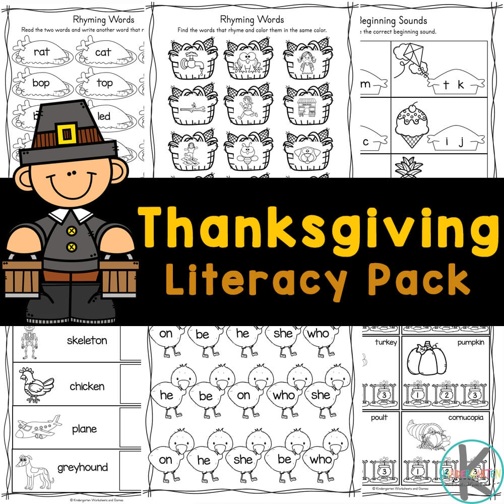 Thanksgiving Worksheets Free Printable