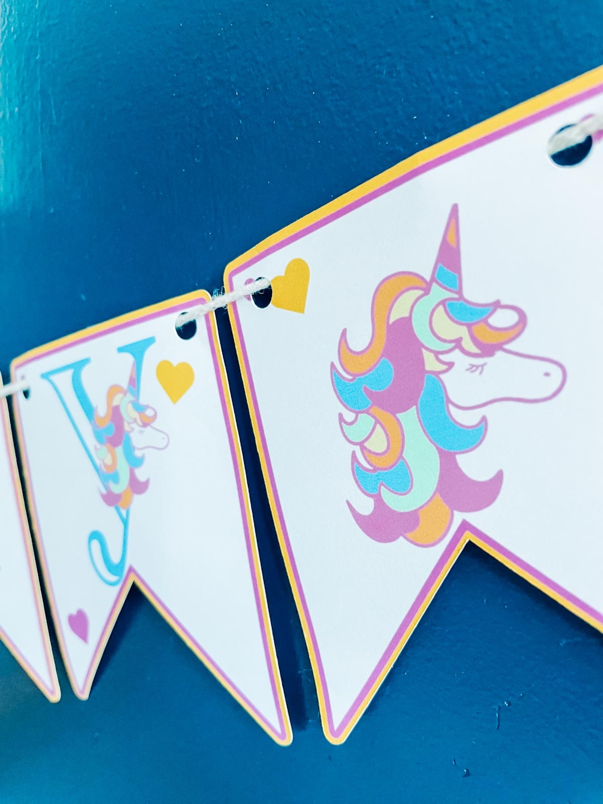 Free Printable Unicorn Banner Printable Extraordinary Chaos