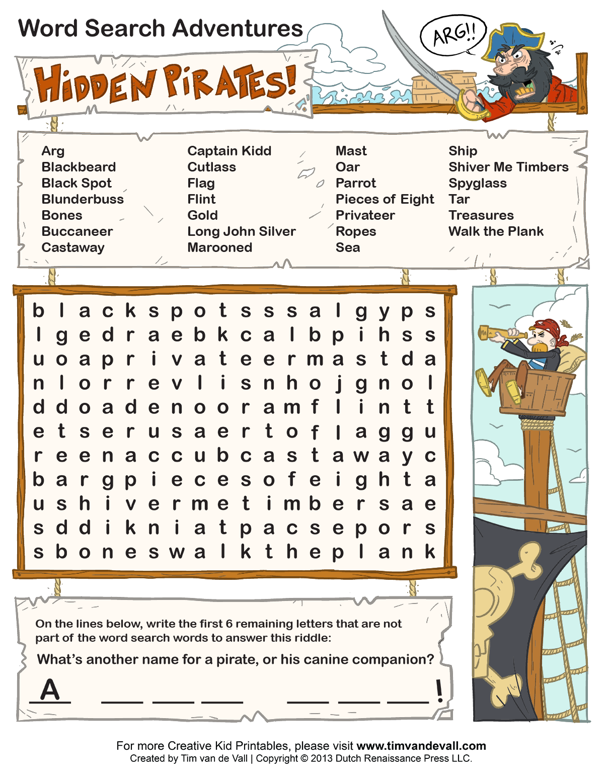 Free Word Find Printable