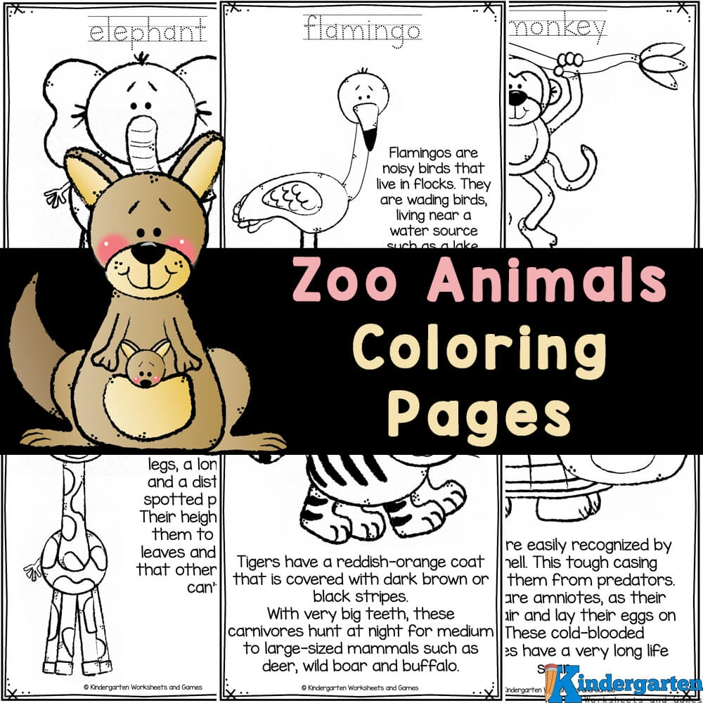 Free Zoo Animal Printables