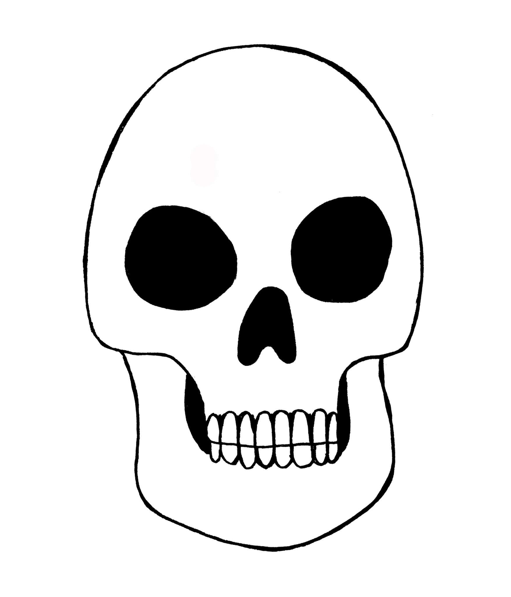 Free Skull Printable Julie Erin Designs