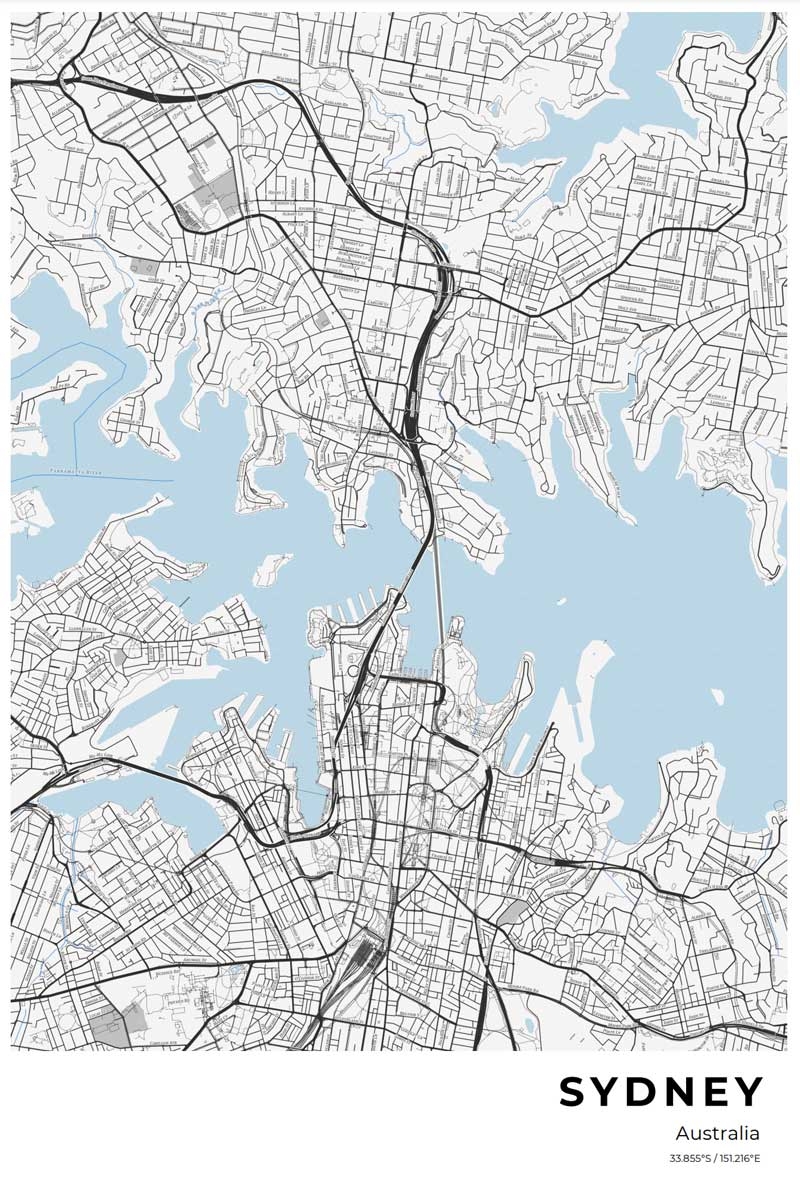 Free Printable City Maps