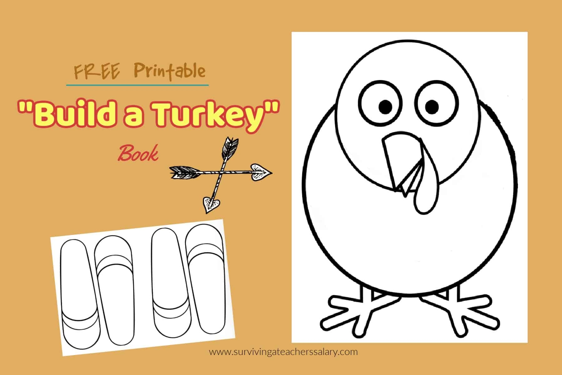 Turkey Cutouts Free Printable