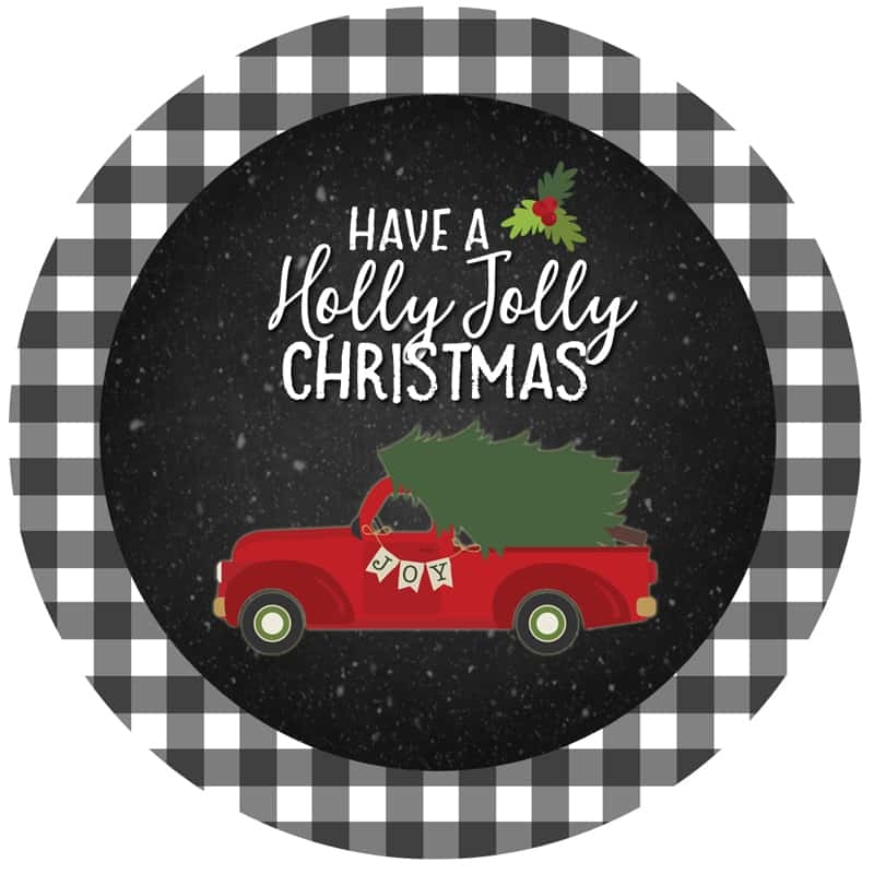 Free Vintage Red Truck Printable Gift Tags Harbour Breeze Home
