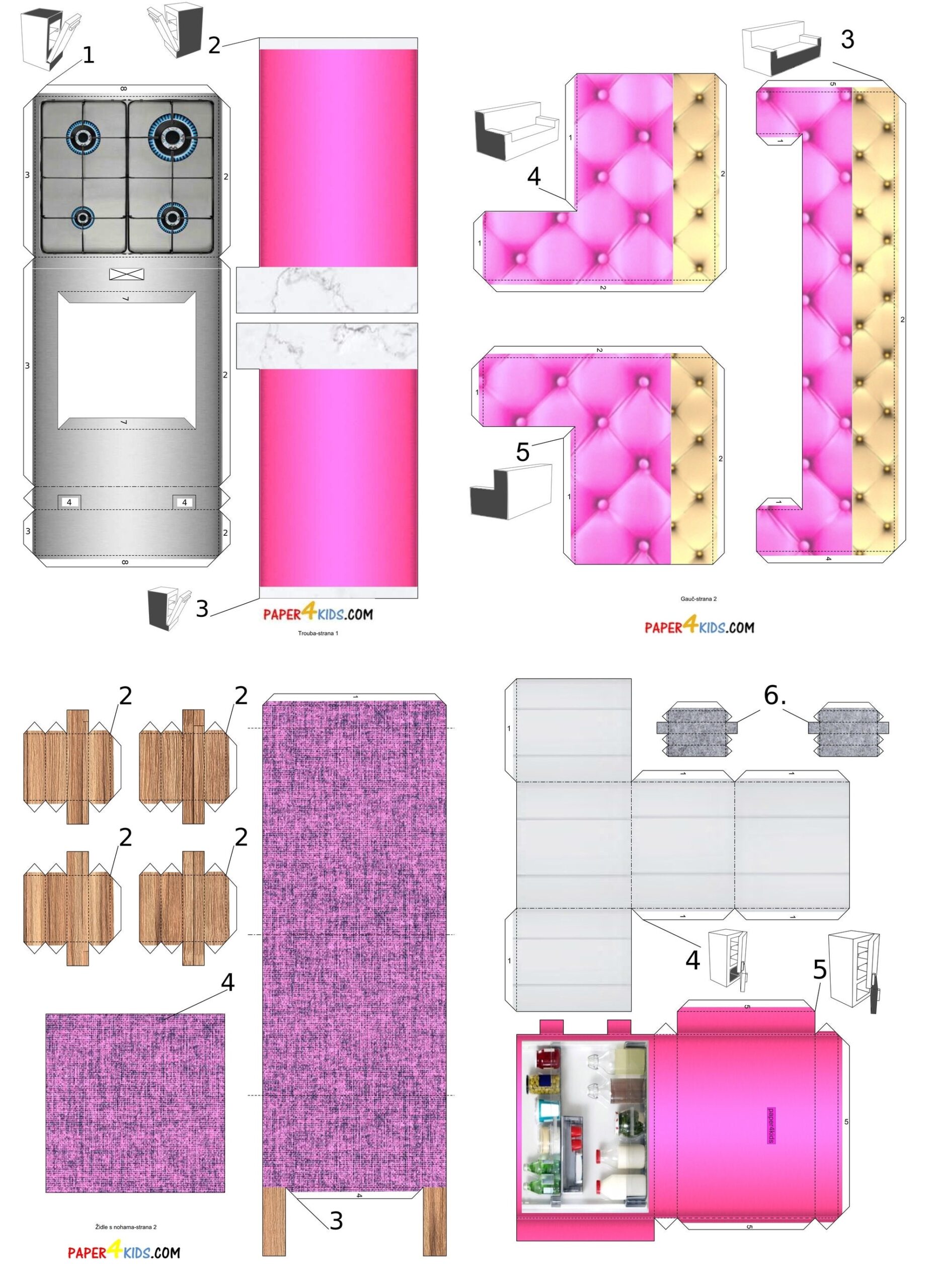 Free Printable Dollhouse Furniture