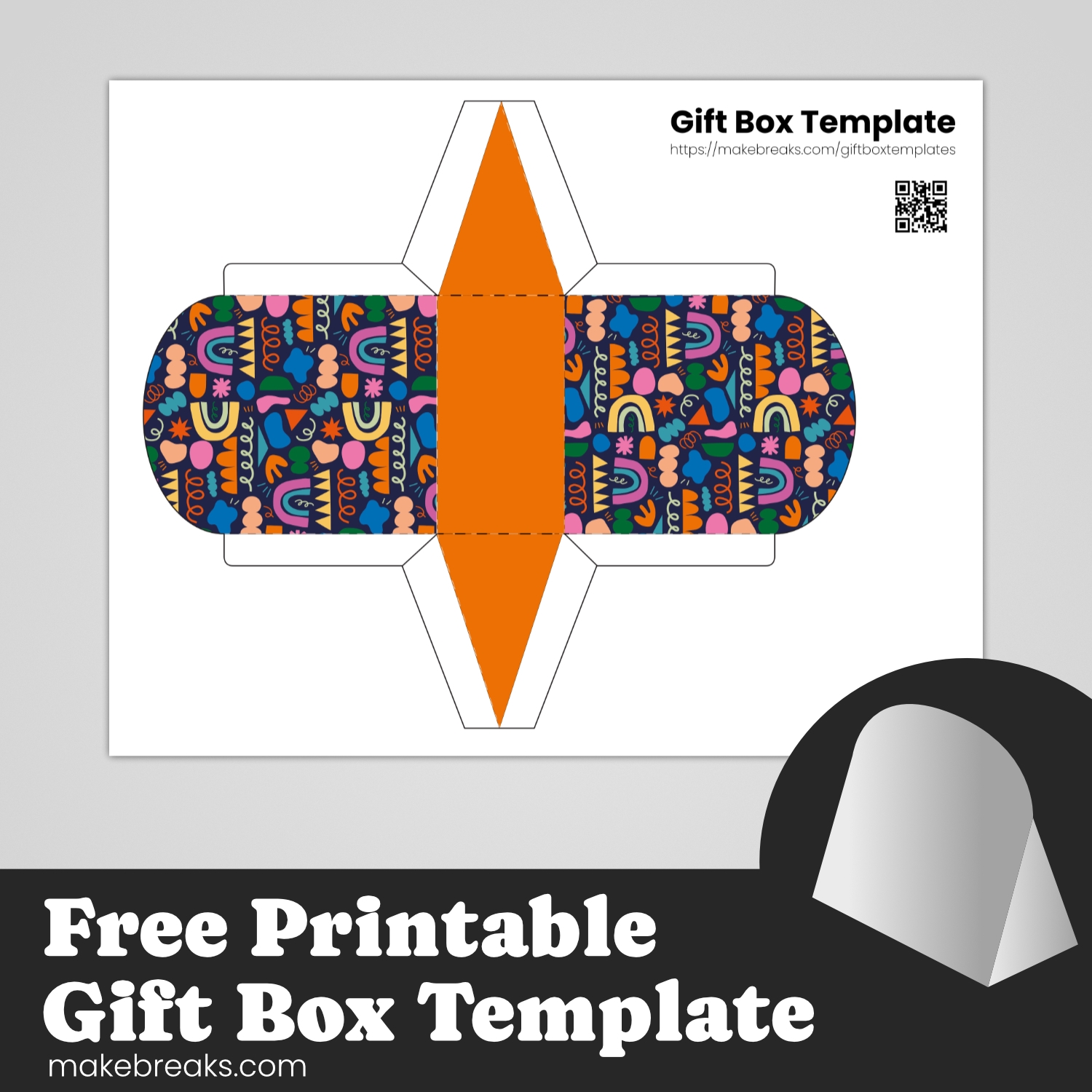 Gift Box And Gift Bag Templates Archives Page 2 Of 9 Make Breaks