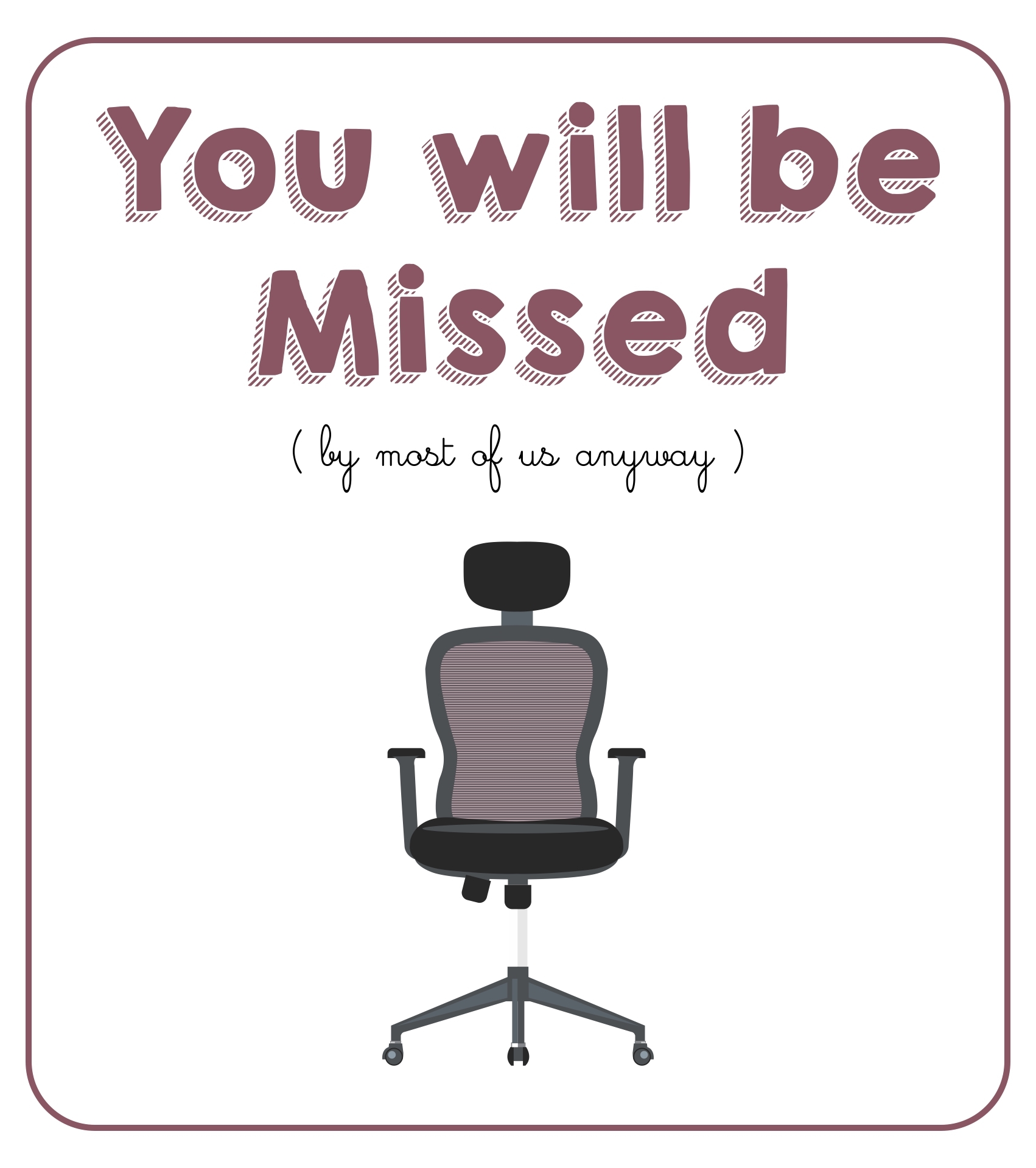 Free Printable Goodbye Cards