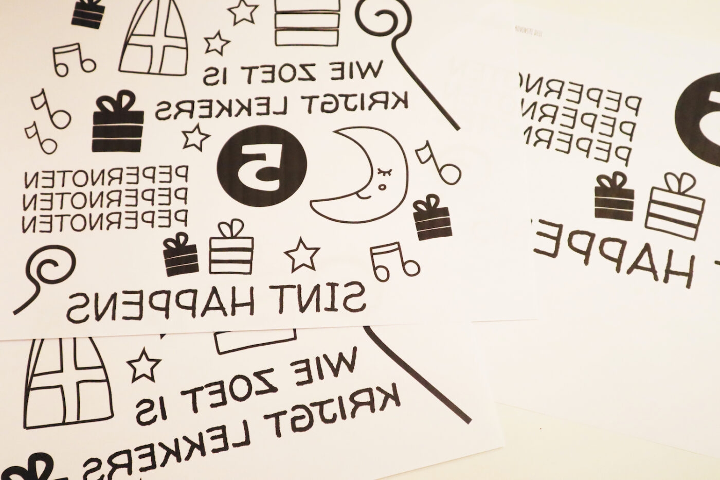 Gratis Sinterklaas Printables Download Ze Hier Zazazoo