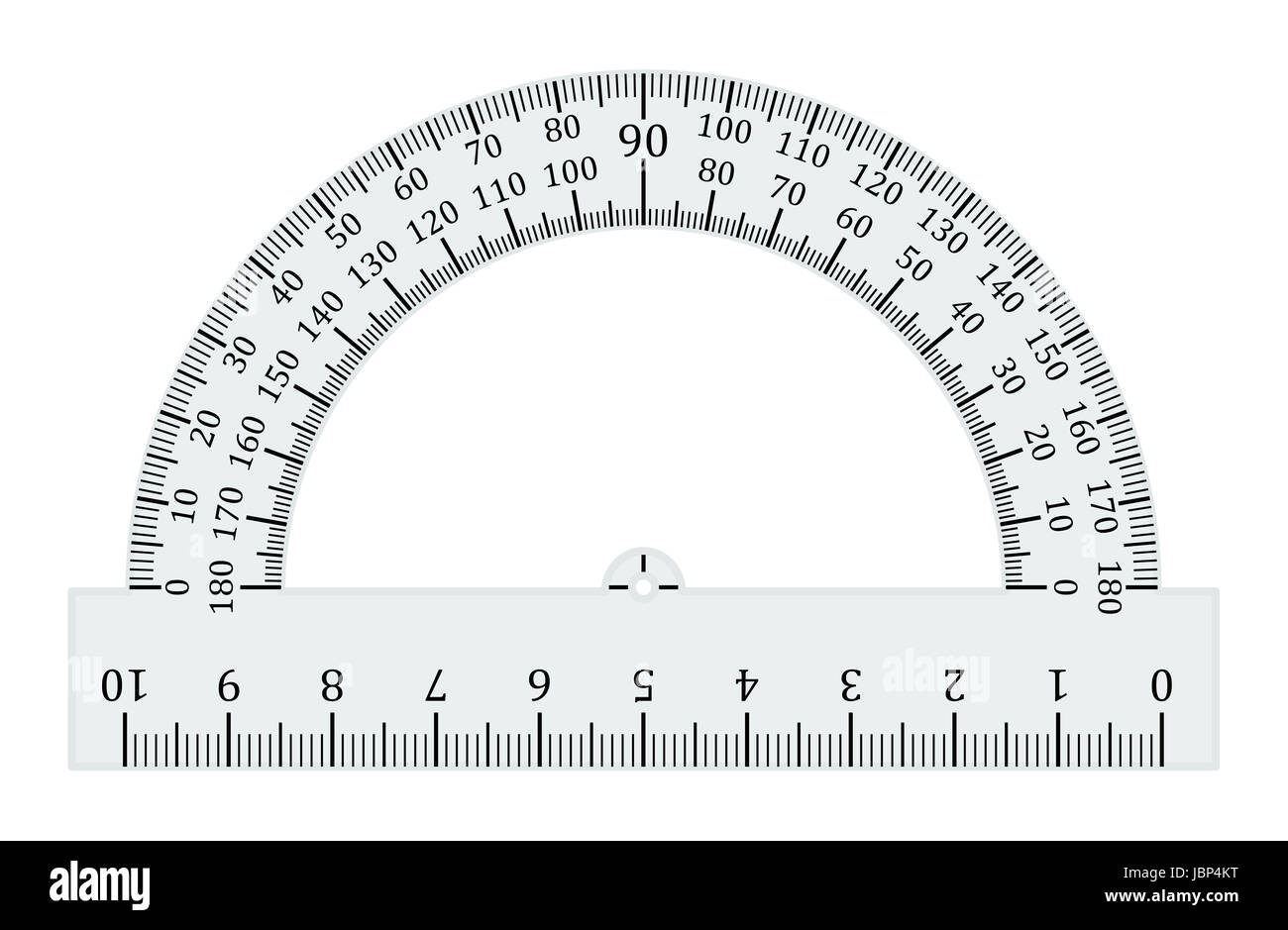 Half Circle Protractor Hi res Stock Photography And Images Alamy