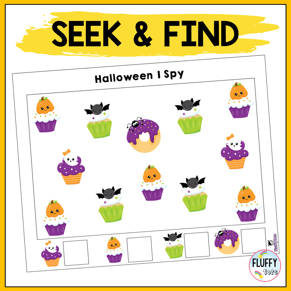 Halloween Printables FREE 11 Printables For Toddlers And Preschoolers FluffyTots