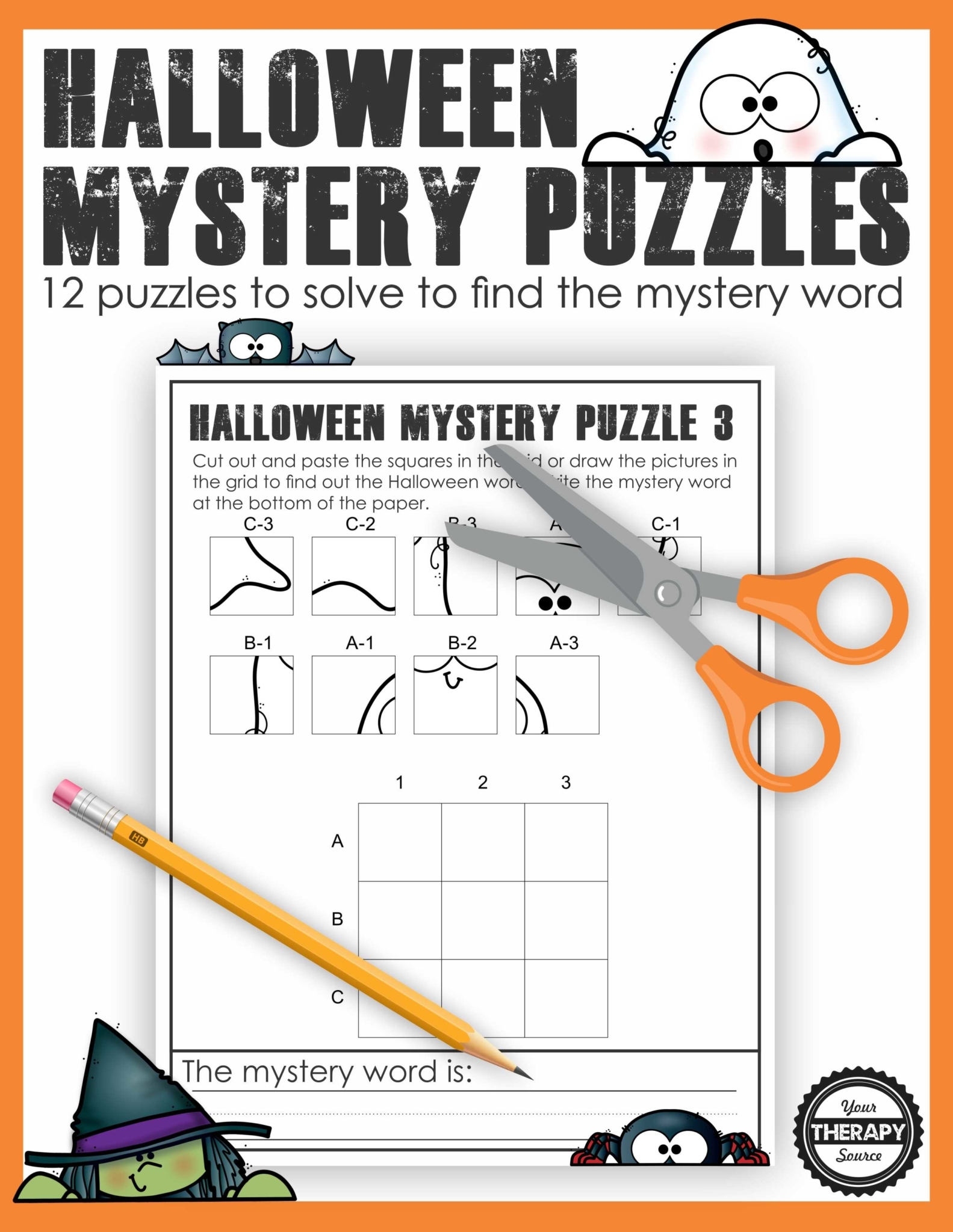 Free Printable Halloween Puzzles