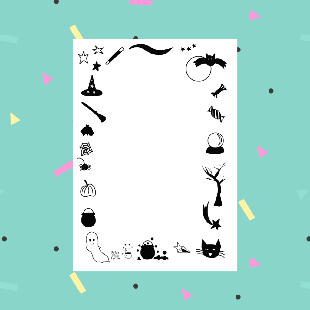 Halloween Printable Stationery Free