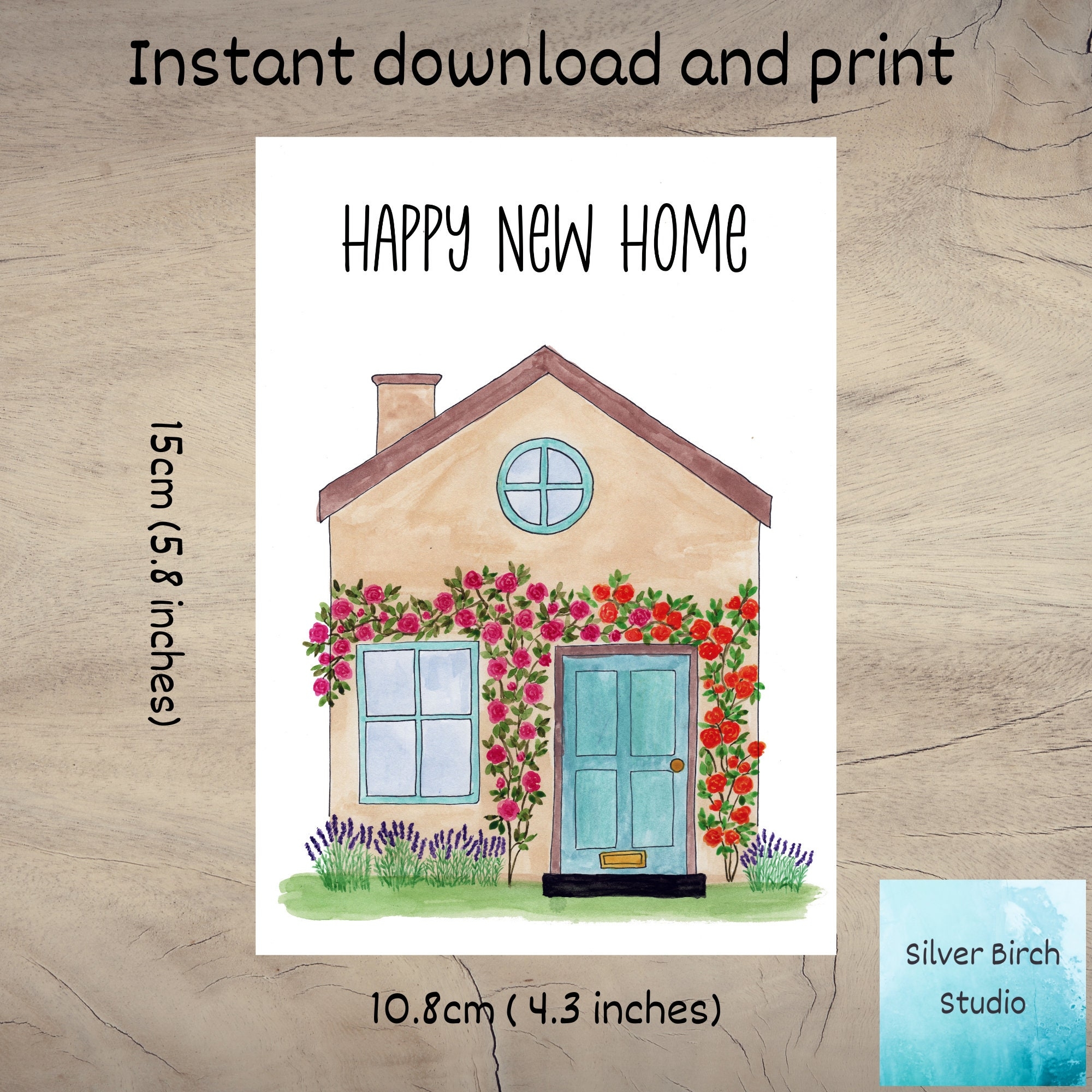 New Home Cards Printable Free