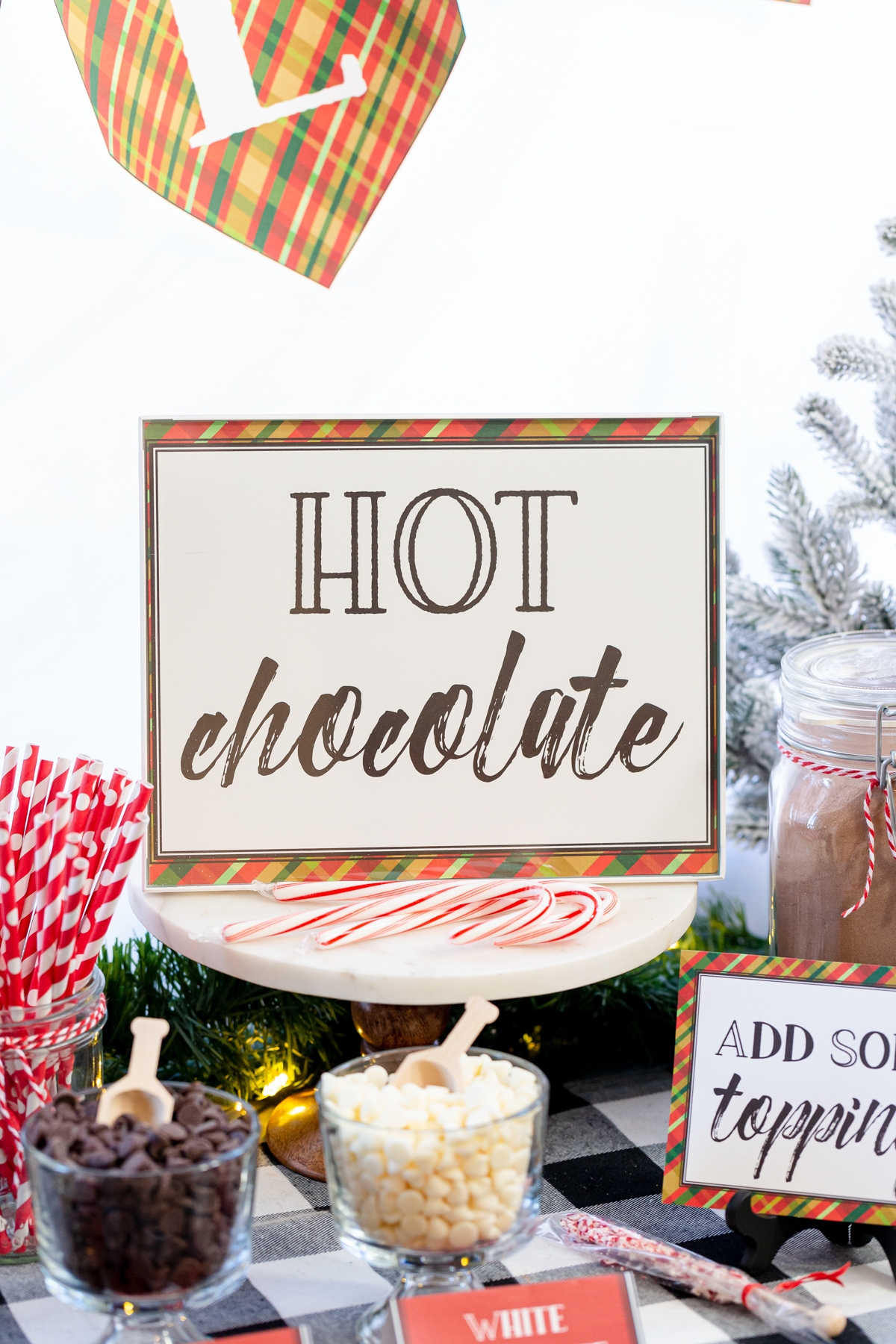 Hot Chocolate Bar Free Printables