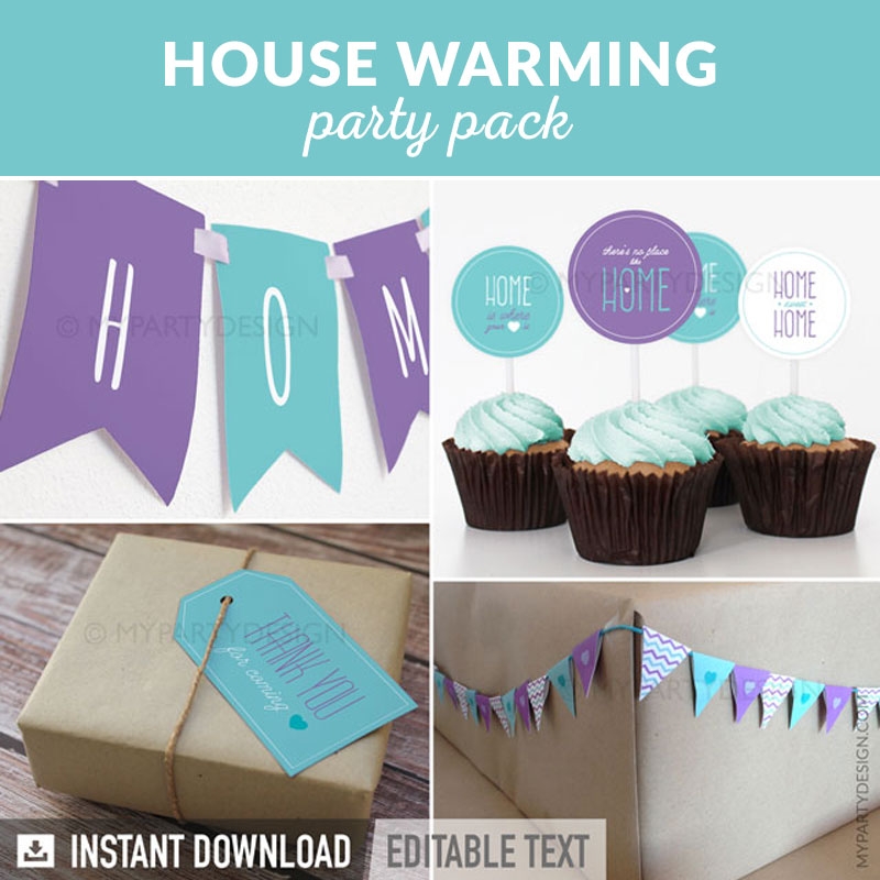 House Warming Party Printables And Decorations My Party Design