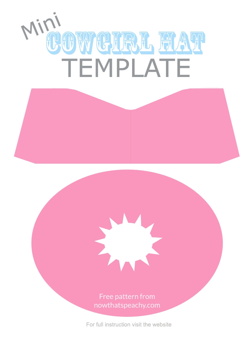 Free Printable Cowboy Hat