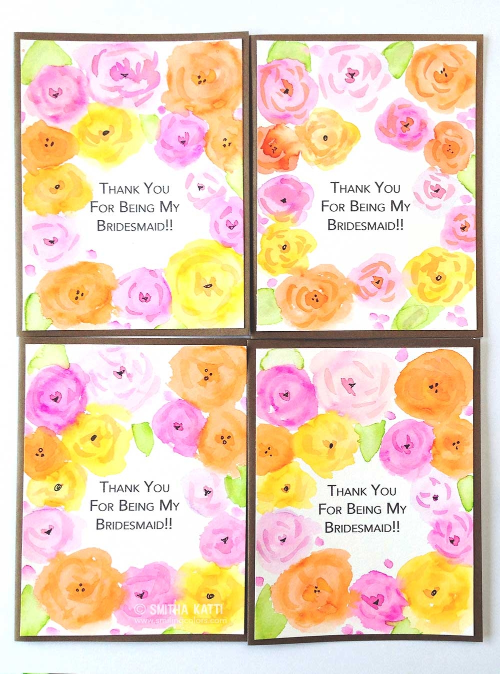 How To Print Your Own Card Sentiments Smiling Colors