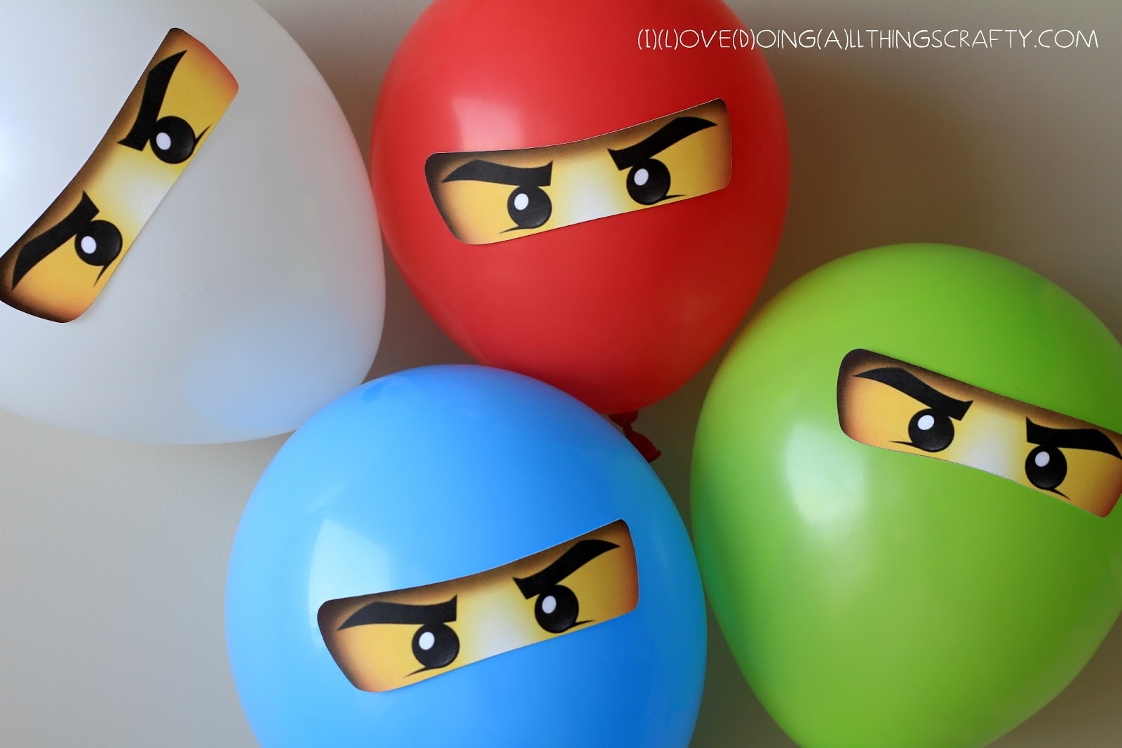 I Love Doing All Things Crafty Ninjago Balloon Stickers Free Silhouette Print And Cut Studio File