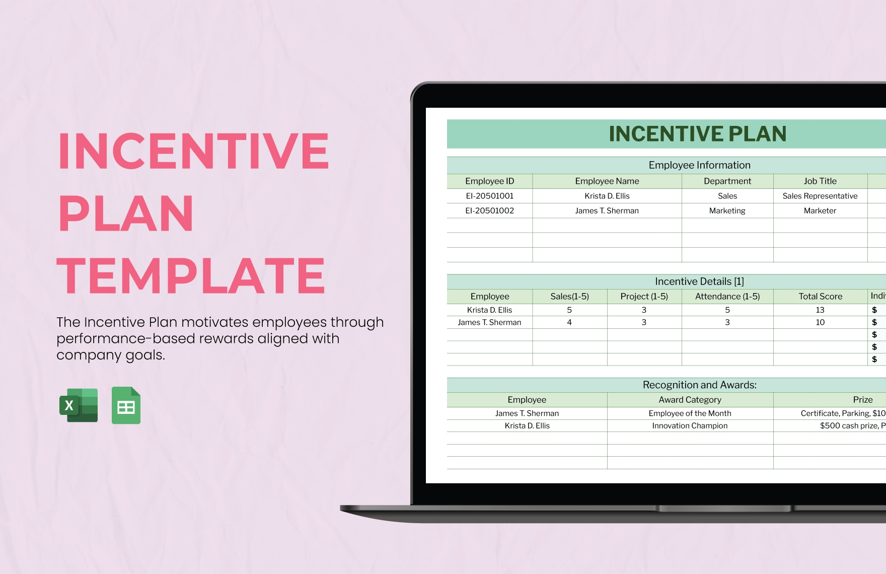 Incentive Plan Template In Excel Google Sheets Download Template