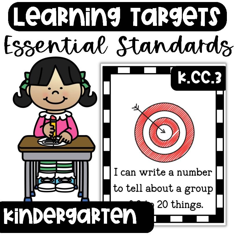 Free Printable Learning Targets