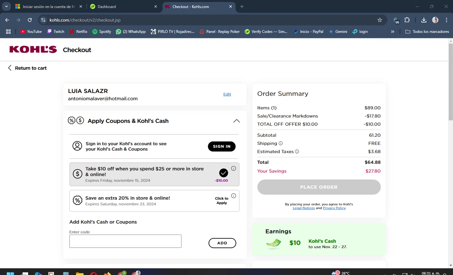 Kohl s Coupons 20 Off November 2024