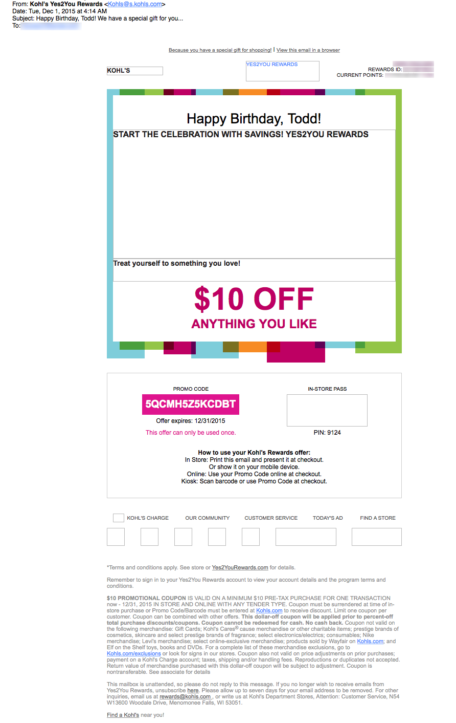 Kohls Coupons Free Printable