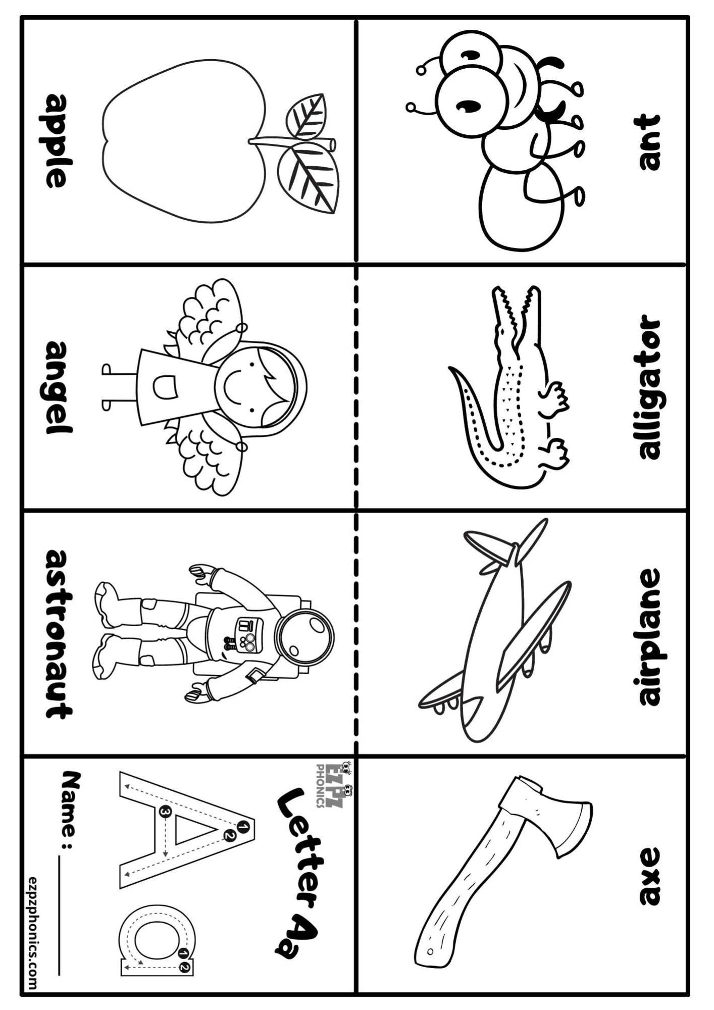 Alphabet Mini Books Printable Free