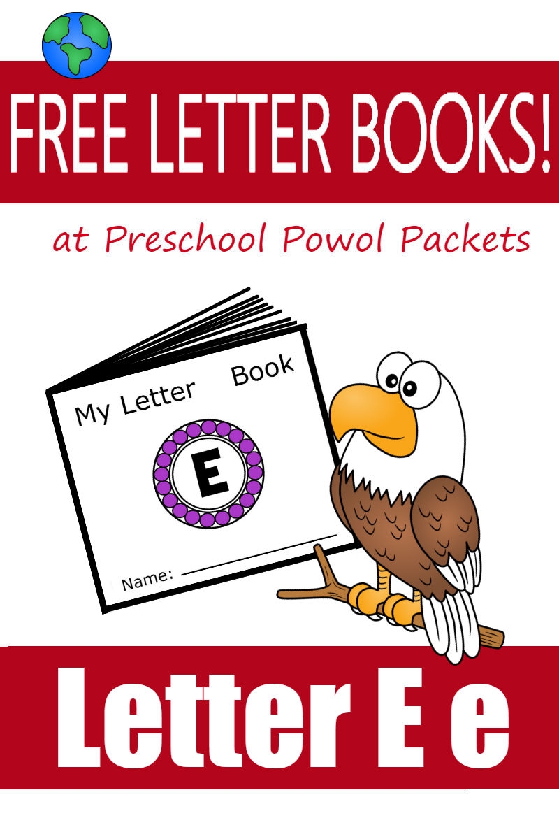 Letter E Free Printable Minibook Alphabet Series