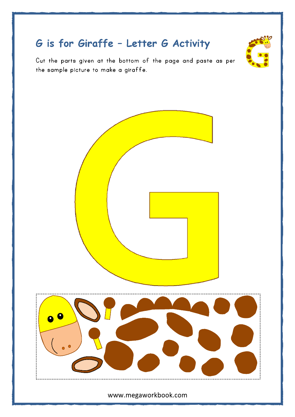 Free Printable Letter G