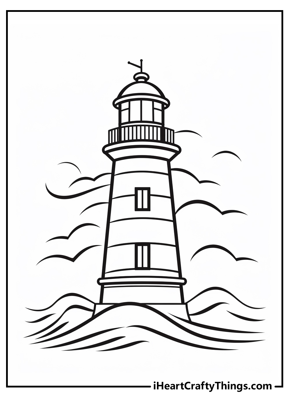 Lighthouse Coloring Pages 100 Free Printables 