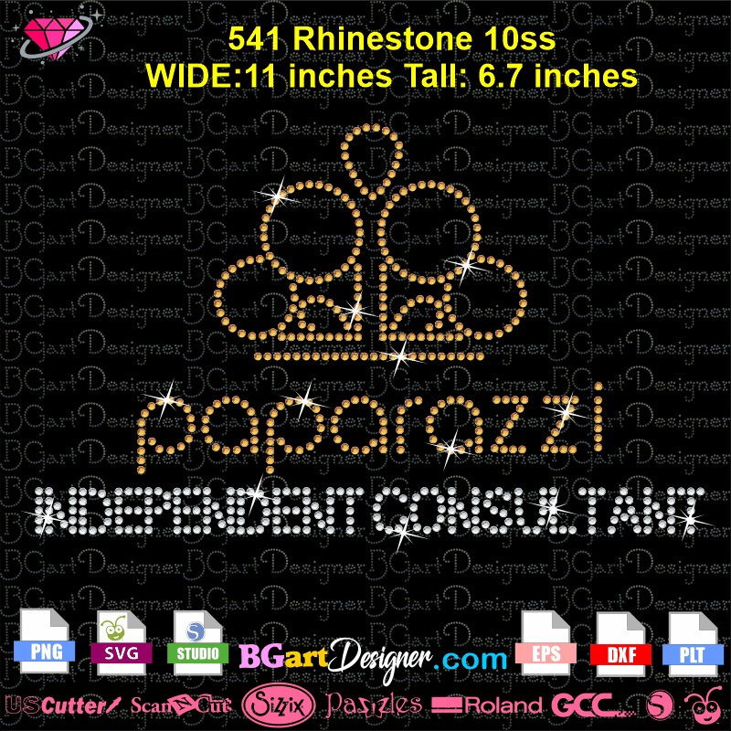 Lll Download Paparazzi Logo Rhinestone Jewelry Template Files
