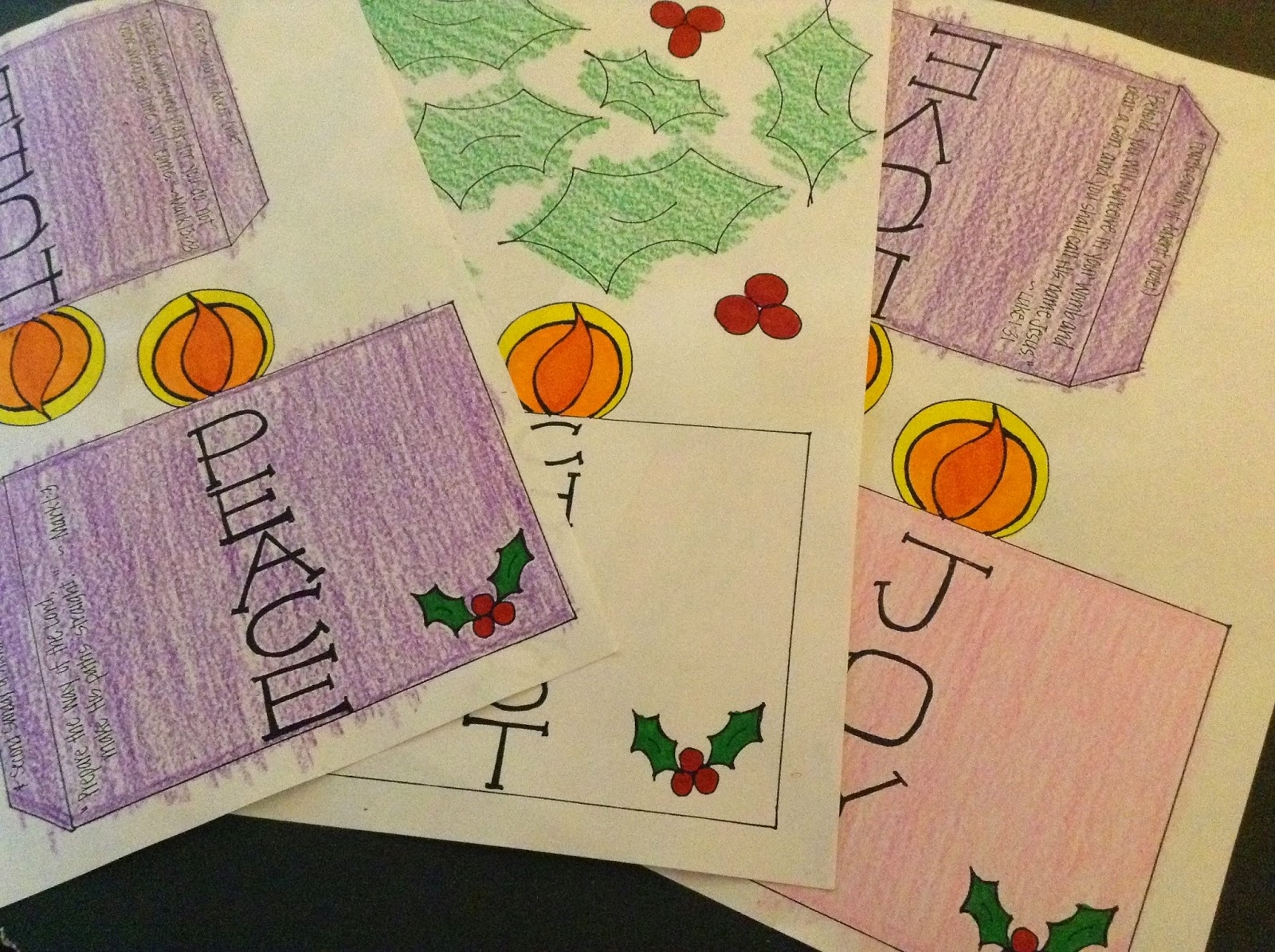 Look To Him And Be Radiant Kids Advent Wreath Free Printables