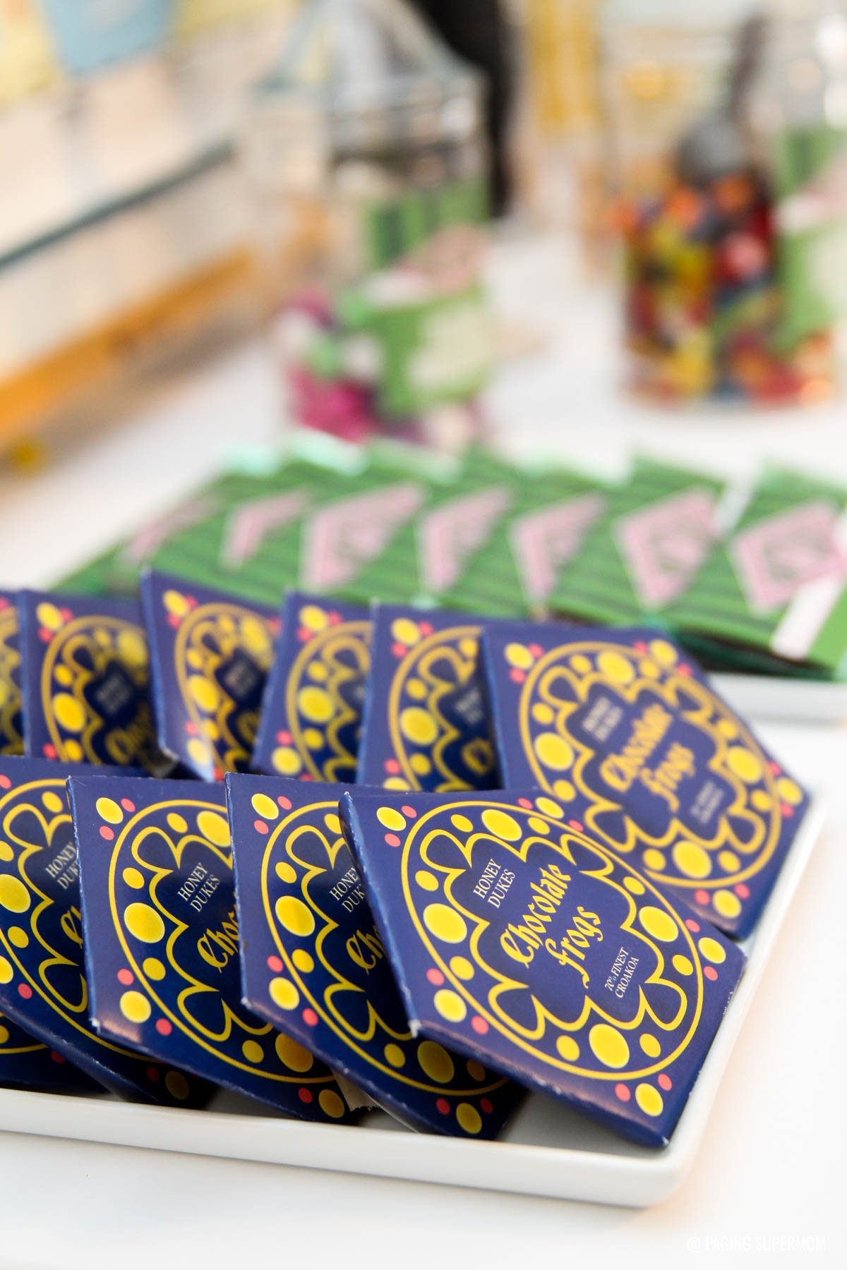 Chocolate Frog Label Free Printable
